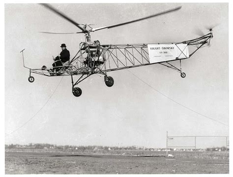 Igor Sikorsky's VS-300 helicopter