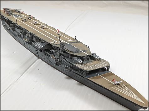 IJN Akagi aircraft carrier model