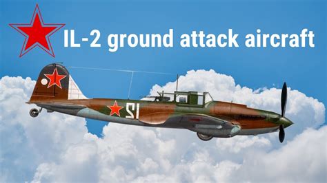 Il-2 ground attack aircraft in action