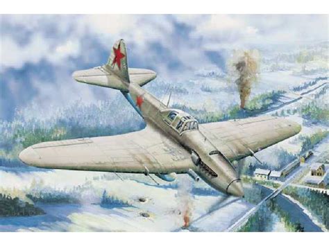 Il-2 ground attack aircraft in action