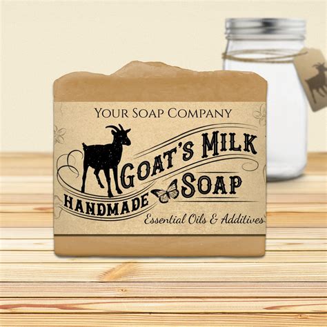 Illustrated Handmade Soap Labels