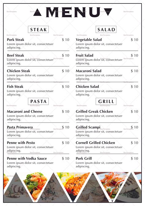 Why Use Adobe Illustrator for Your Restaurant Menu Template