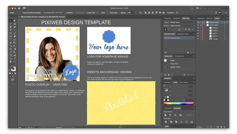 Illustrator Template 2