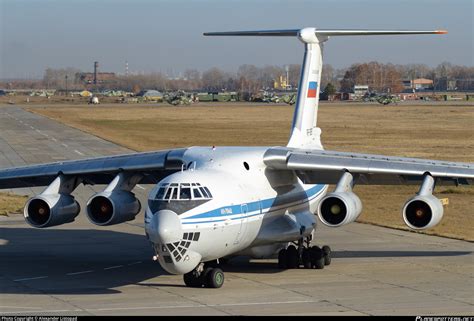 The Ilyushin Il-76MD in flight