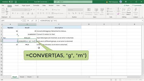 Image to Excel conversion example 2