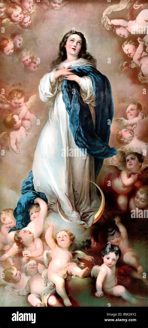 Immaculate Conception with Angels