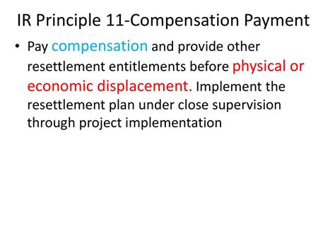 Implementing IR Compensation Effectively