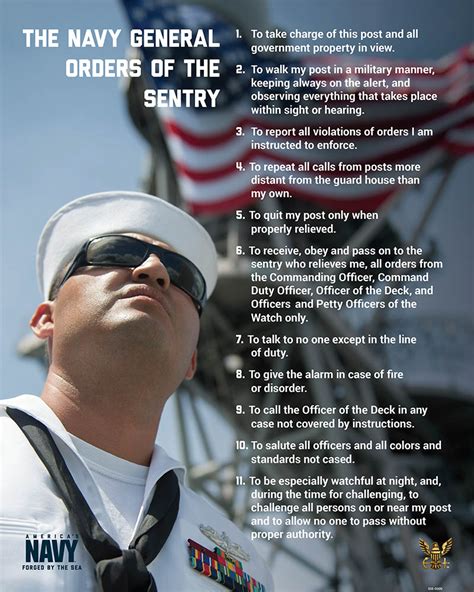 Implementing Navy General Orders