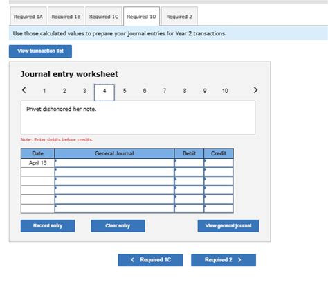 Implementing Worksheets