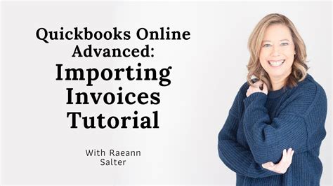 Preparation for Importing Invoices into QuickBooks Online