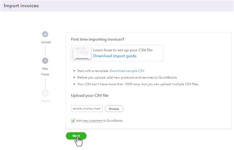 Import Invoices into QuickBooks Online Troubleshooting