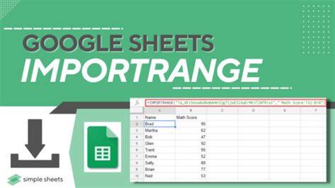 Import Range in Google Sheets Guides