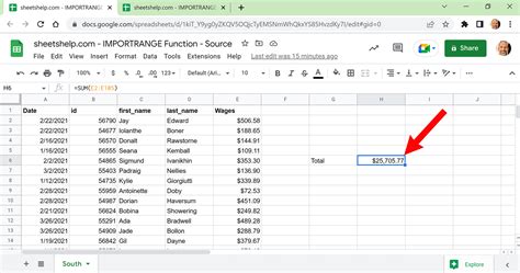 Import Range in Google Sheets Hacks