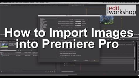 How to import templates into Premiere Pro