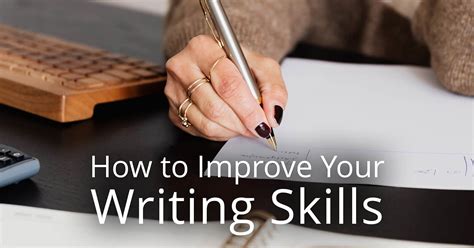 Improved writing skills and strategies