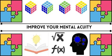 Improving Mental Acuity