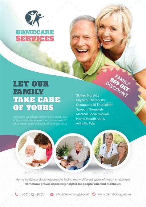 In-Home Care Flyer Template