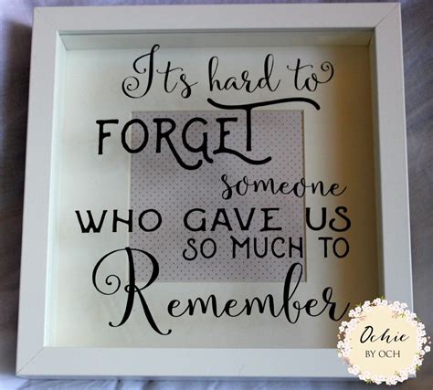 In Loving Memory Frame with Memory Box and Personal Items