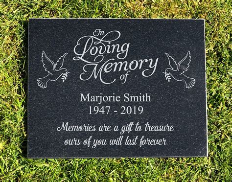 In loving memory ideas