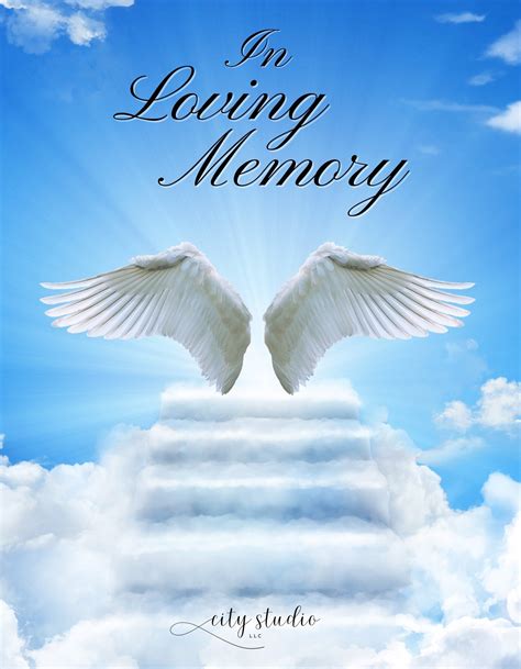 In loving memory template 3