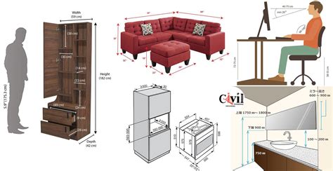 inch measurement in furniture