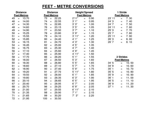 Inches to feet conversion custom formula 2