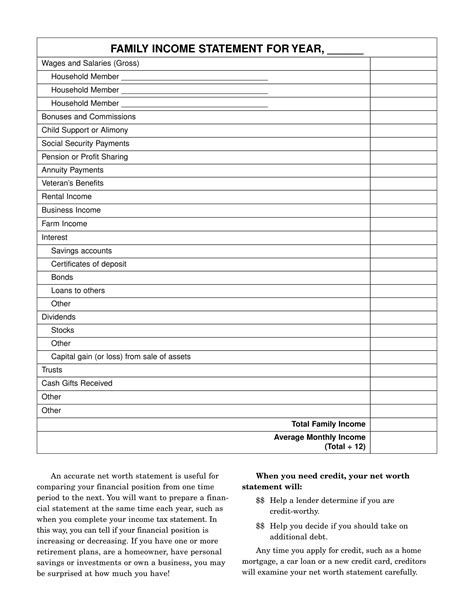 Income Documents for Food Stamps Application