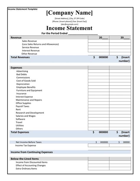 Income Documents