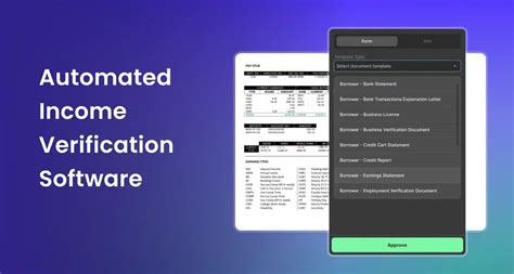 Income Verification Software