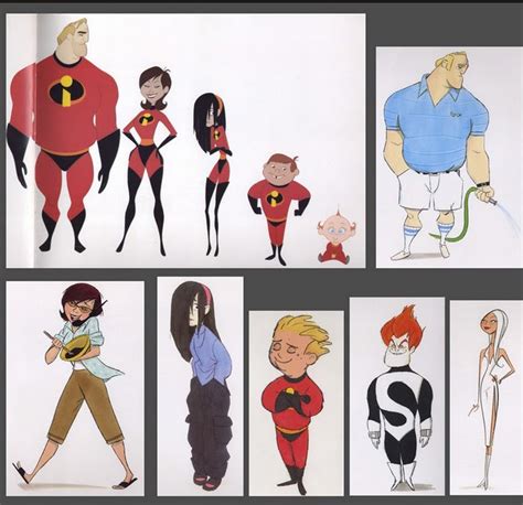 Incredibles character template