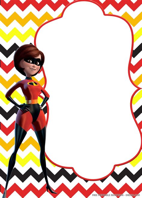 Incredibles Decorations Printable Templates and Ideas