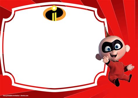 Incredibles Design Printable Templates and Ideas