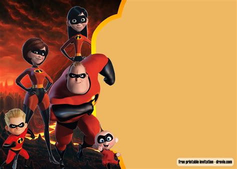 Incredibles Printable Templates - Variety for All Ages