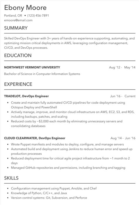 Indeed Resume Template