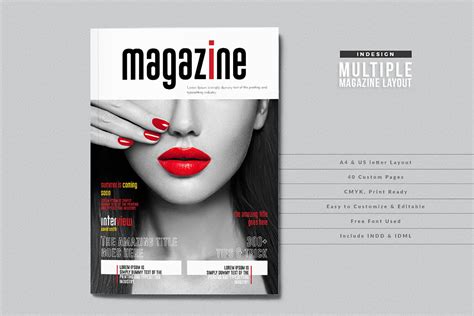 InDesign Magazine Examples