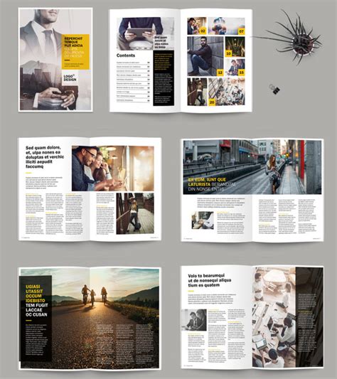 InDesign Magazine Layout