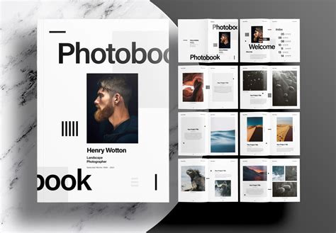 InDesign Photobook Templates