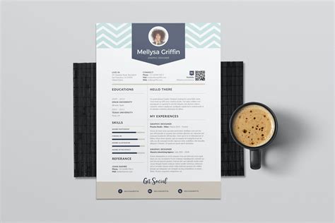 InDesign Resume Template 4