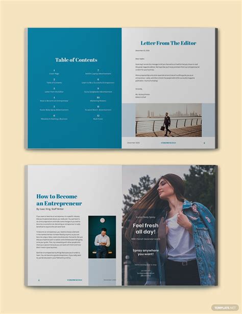 InDesign Templates for Entrepreneurs