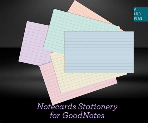 Index Cards for Studying