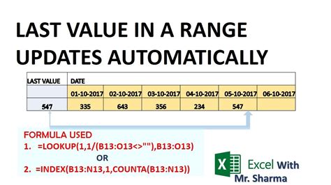 Combining INDEX and COUNTA Functions