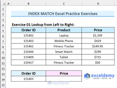 Index Match Formula Troubleshooting