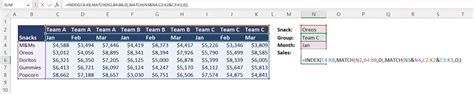 Using INDEX with Multiple Criteria