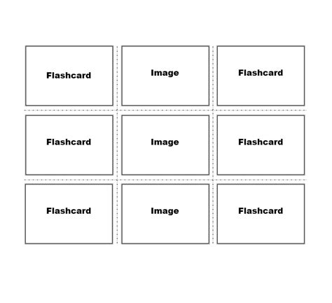 Indexed Flashcard Template