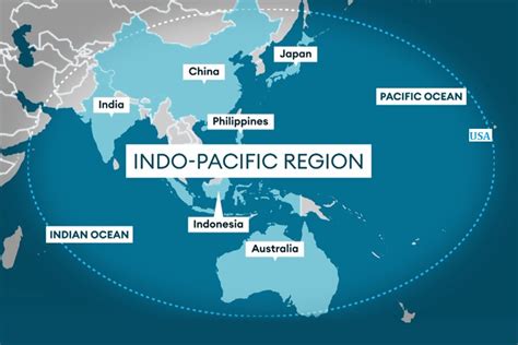 Indo-Pacific Region Navy Map