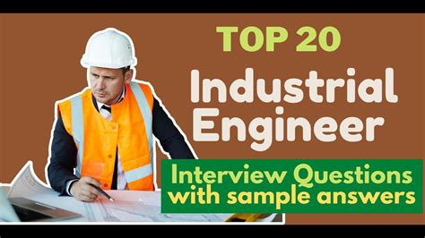 Industrial Engineer Interview Questions