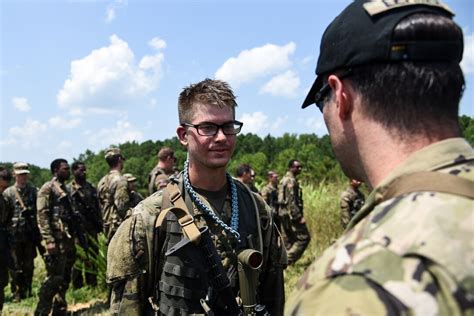 Infantrymen showing camaraderie