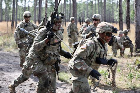 Infantrymen conducting peacekeeping operations