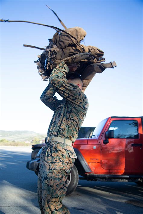 Infantrymen conducting physical training