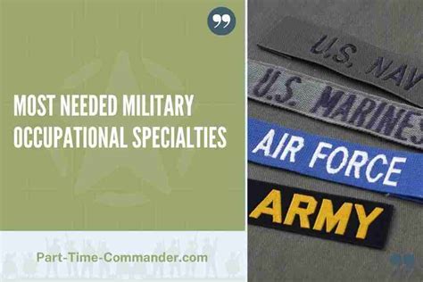 Infantry Specialties in the US Army